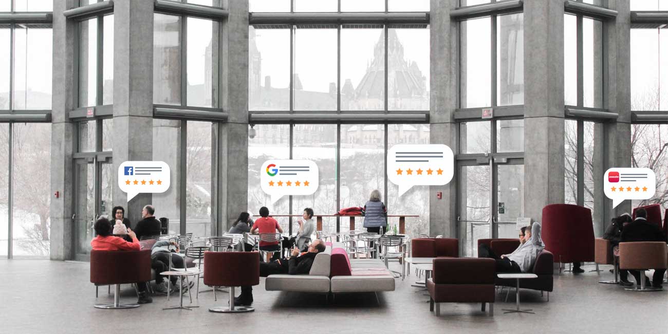 Be a 5 star rated business on all the rating platforms